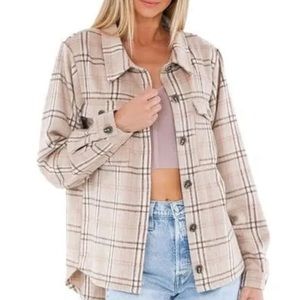 MINKPINK thicker flannel XSmall